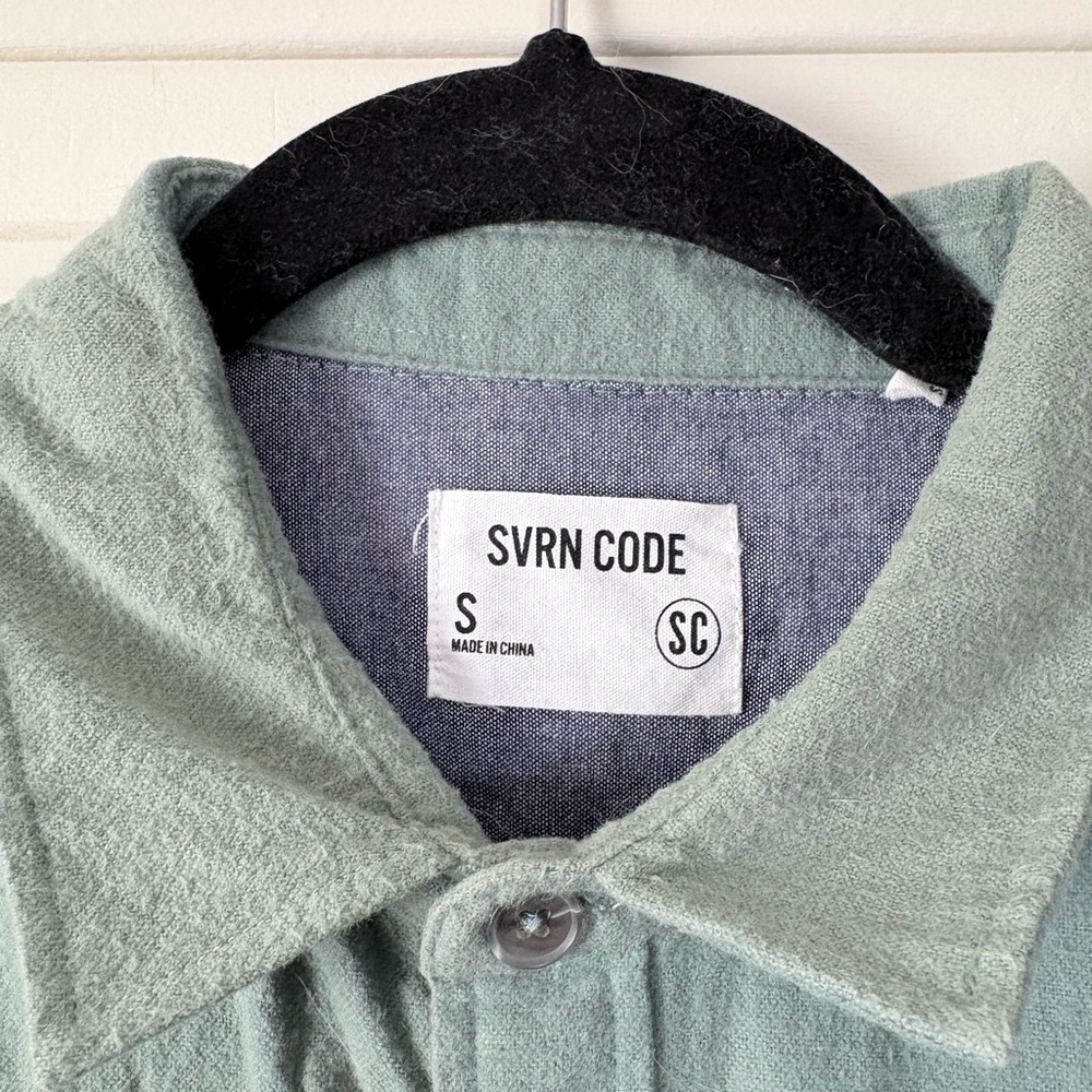 Svrn Code Green Shirt Jacket - image 2